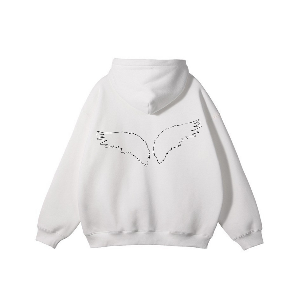 HMT ZIP HOODIE (WHITE)