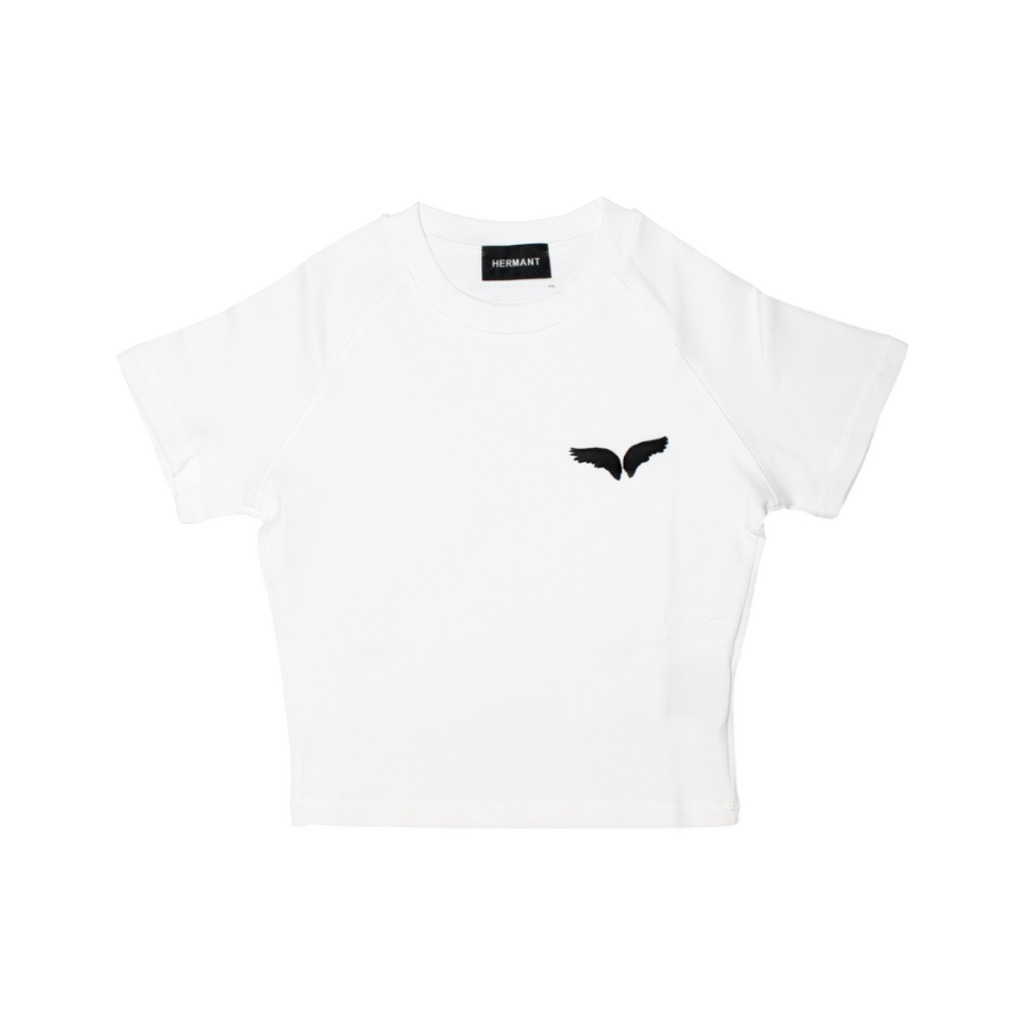 HMT CROP TOP (WHITE)