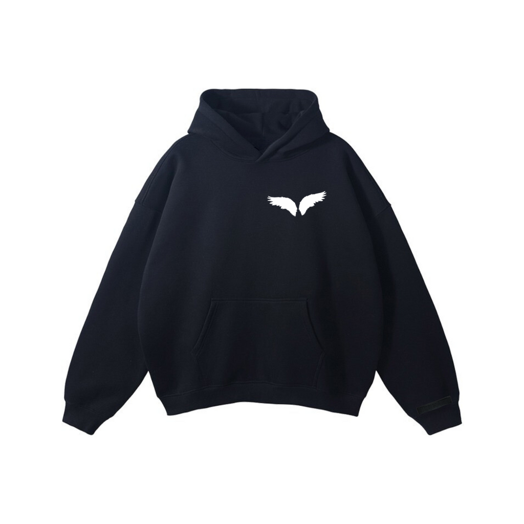 HMT PUFF HOODIE (BLACK)