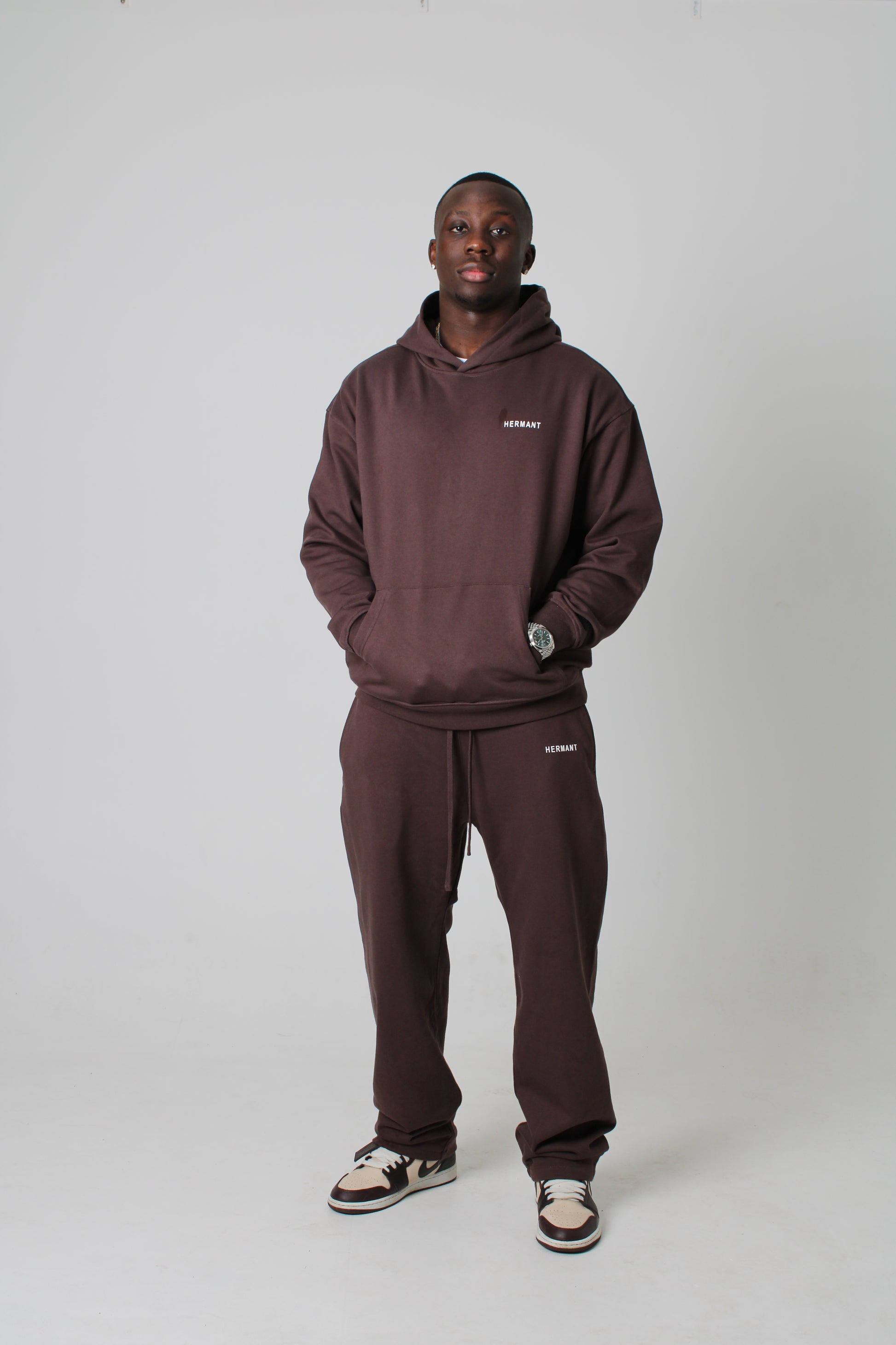 Signature Hoodie Obsidian Brown