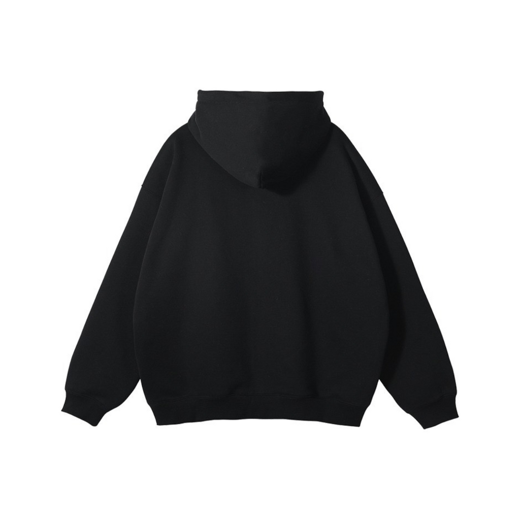 HMT BLACK ZIP HOODIE
