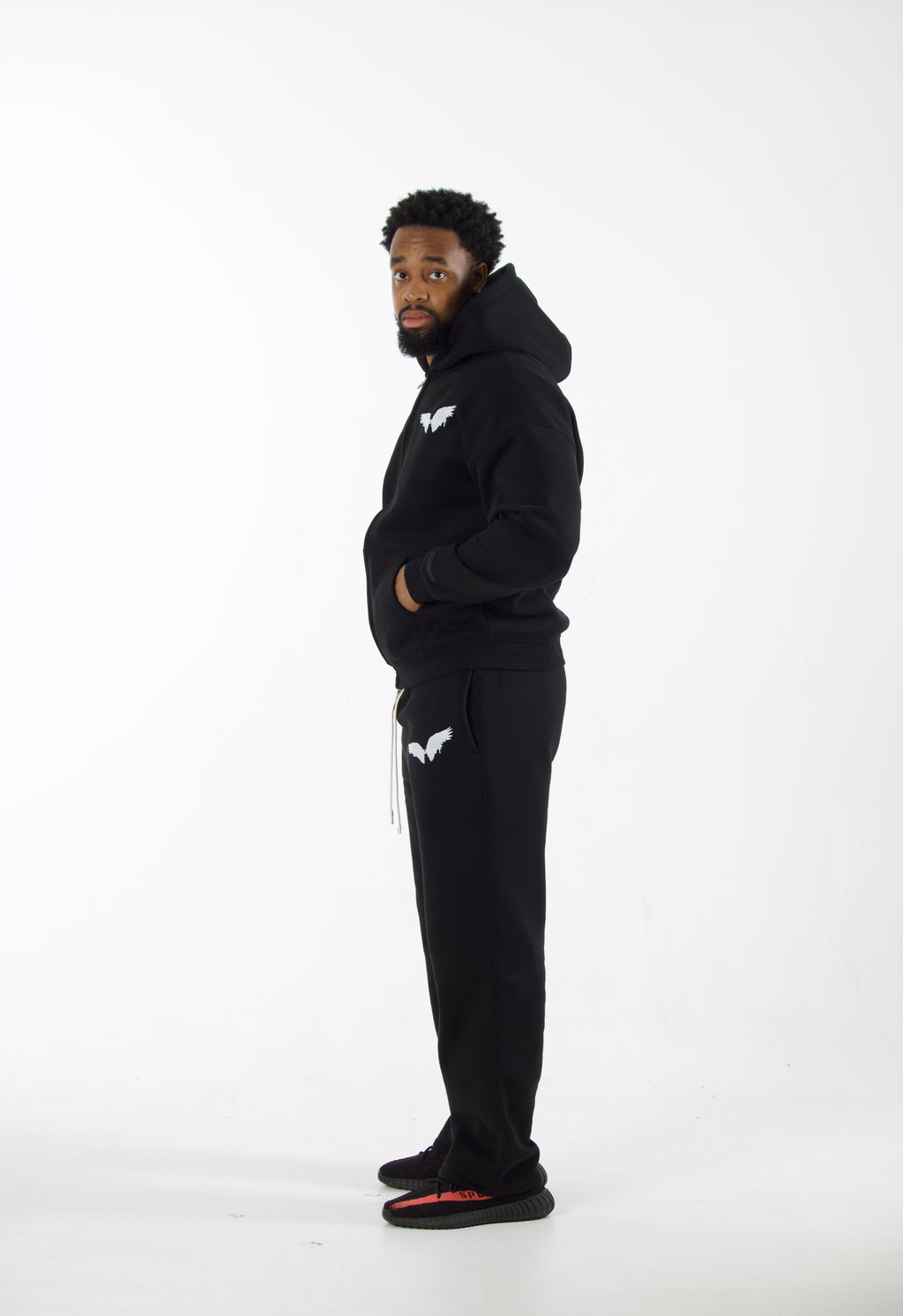 HMT BLACK ZIP HOODIE