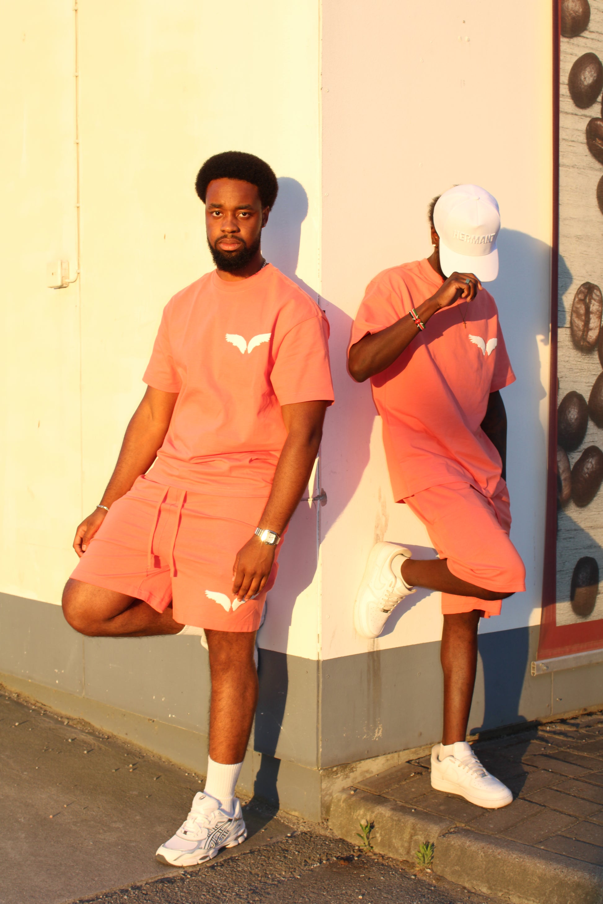 HMT PUFF SHORTS (CORAL)