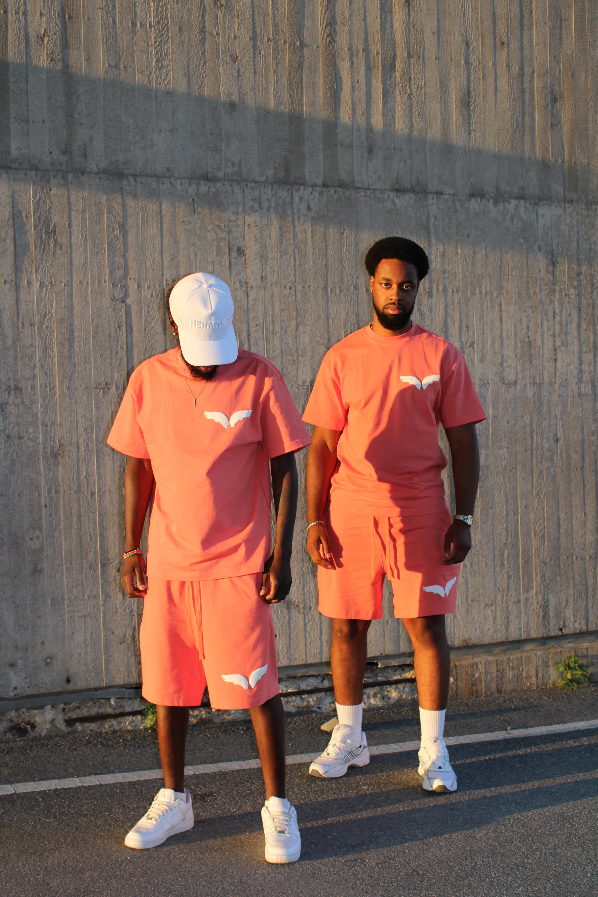 HMT PUFF SHORTS (CORAL)