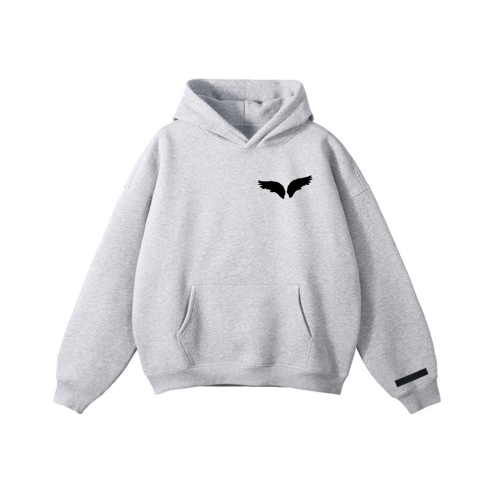 HMT PUFF HOODIE (GREY)